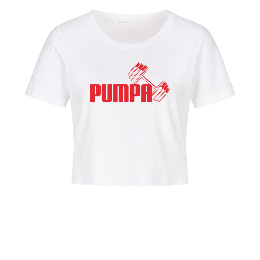Ladies Cropped Tee in verschiedenen Farben
