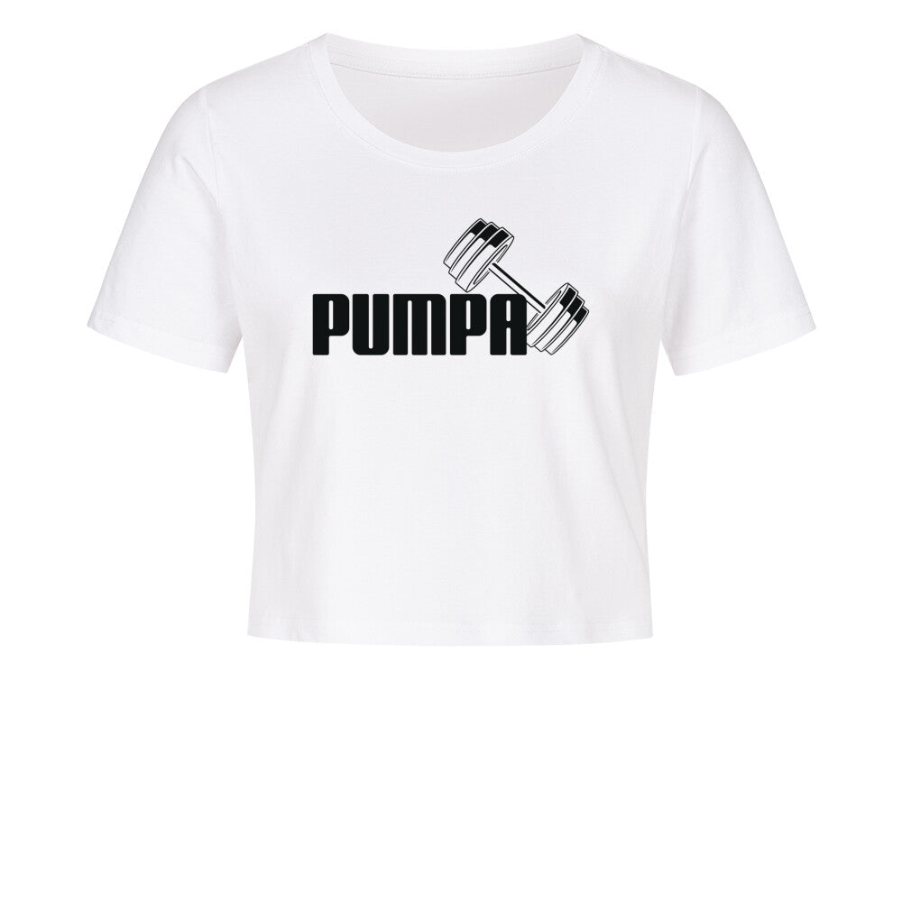 Ladies Cropped Tee in verschiedenen Farben