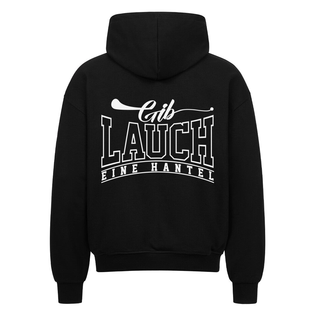 VACANCY Oversized Zipper Hoodie