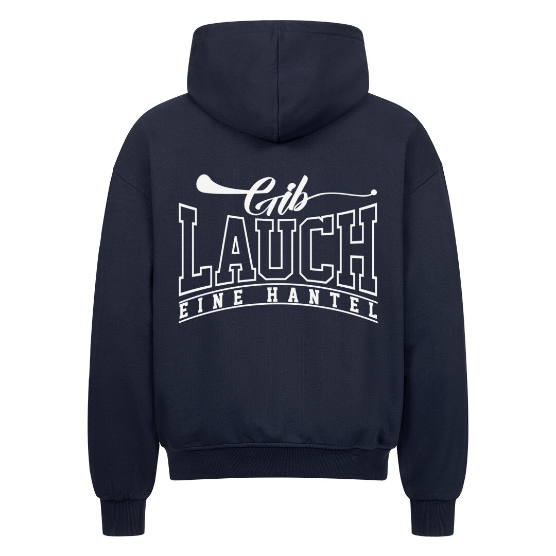 VACANCY Oversized Zipper Hoodie