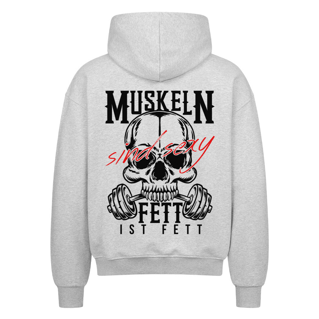 VACANCY Oversized Zipper Hoodie