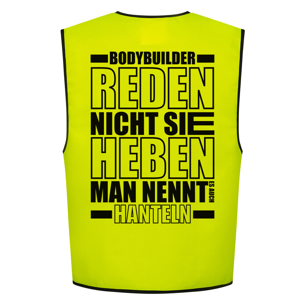 Warnweste in verschiedenen Farben