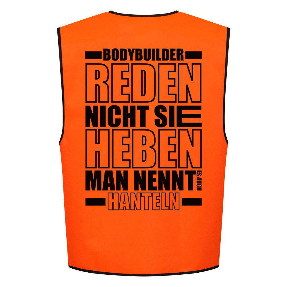 Warnweste in verschiedenen Farben