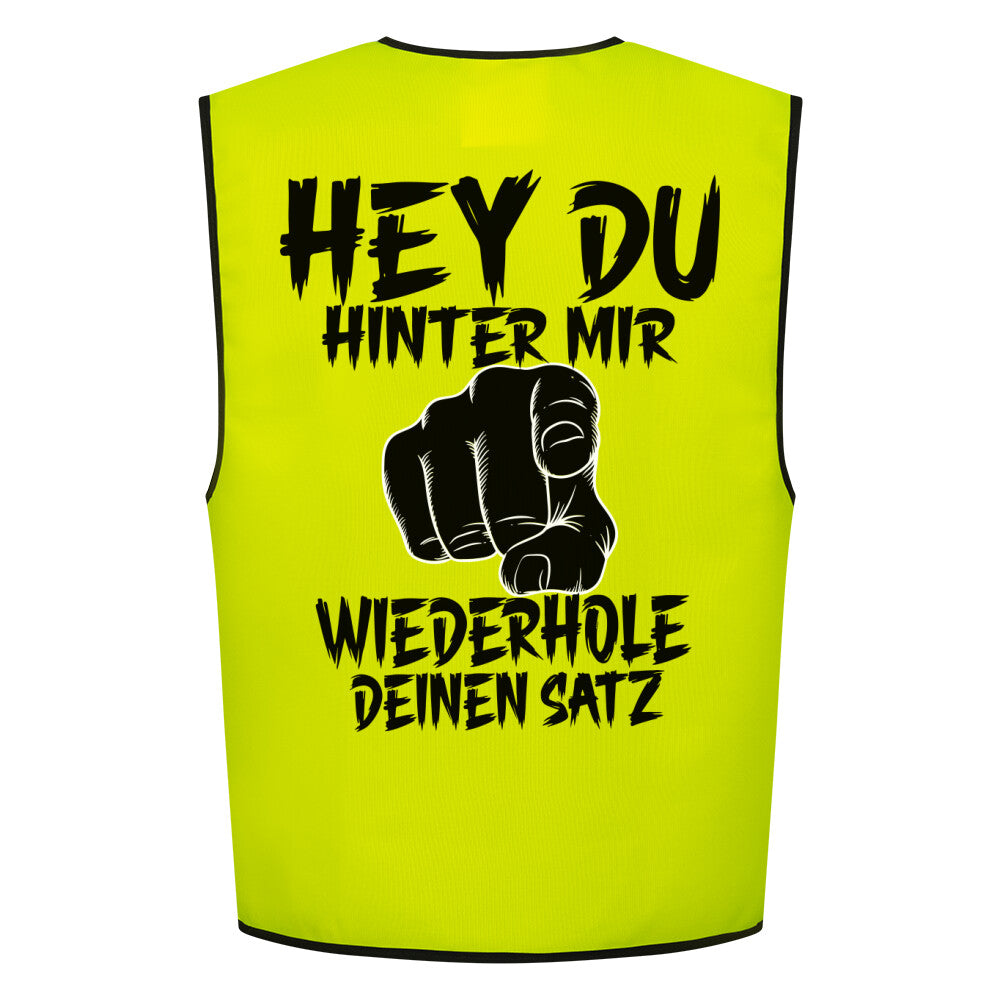 Warnweste in verschiedenen Farben