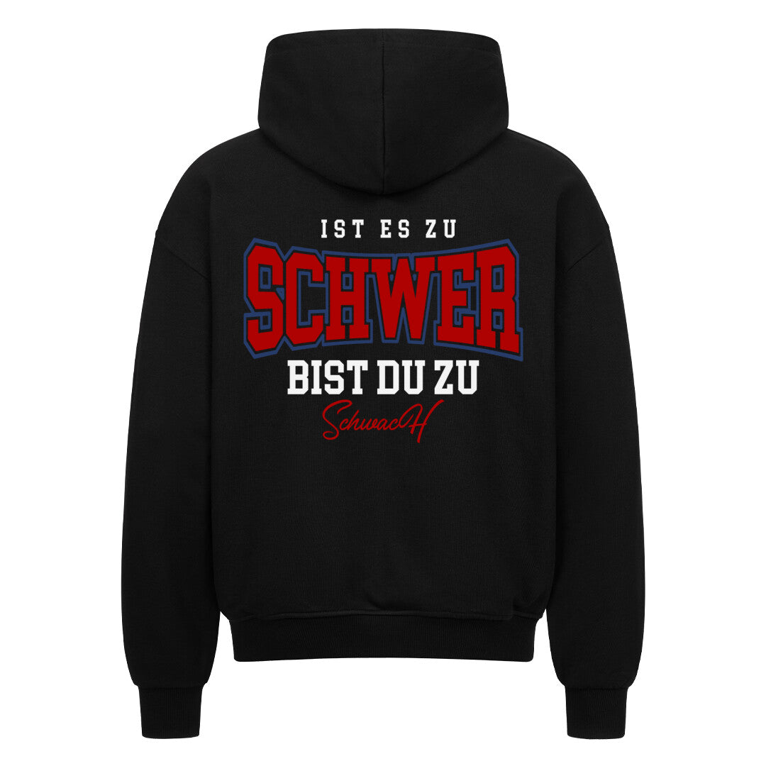 VACANCY Oversized Zipper Hoodie
