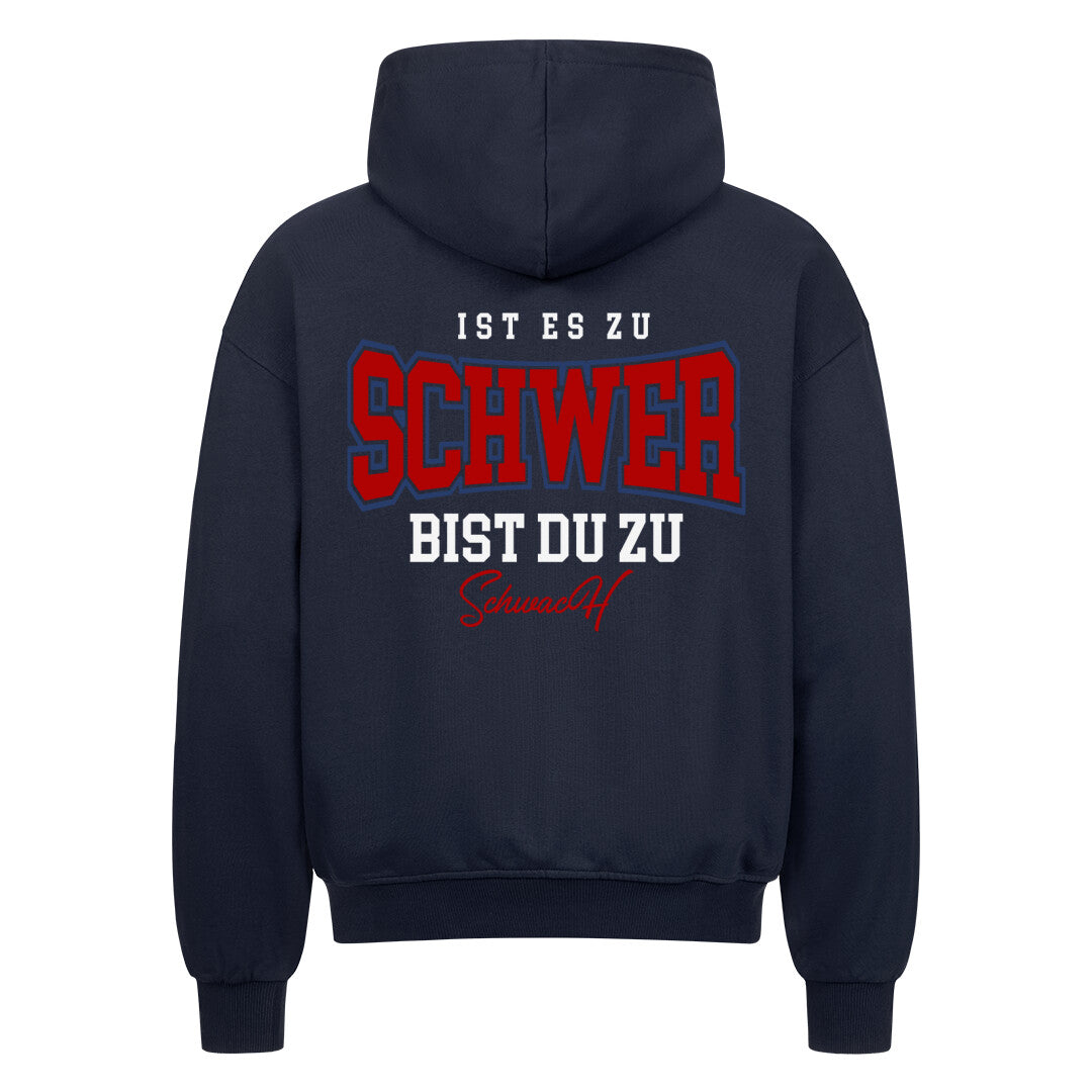 VACANCY Oversized Zipper Hoodie