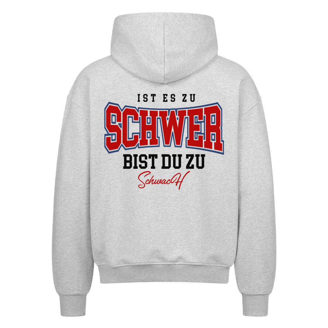 VACANCY Oversized Zipper Hoodie