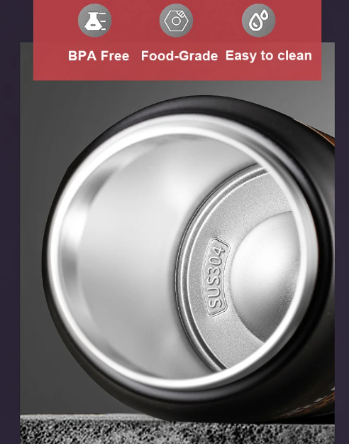 Thermoskanne mit Strohhalm - Vakuumflaschen - Sportwasserflasche - 1200ml