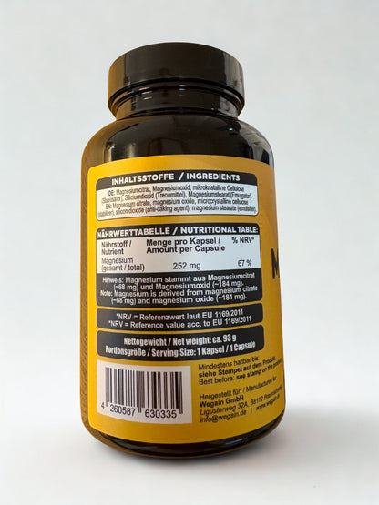 #Wegain - Magnesium-Komplex - 90 Kapseln