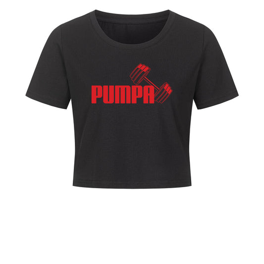 Ladies Cropped Tee in verschiedenen Farben