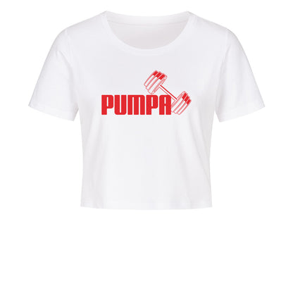 Ladies Cropped Tee in verschiedenen Farben