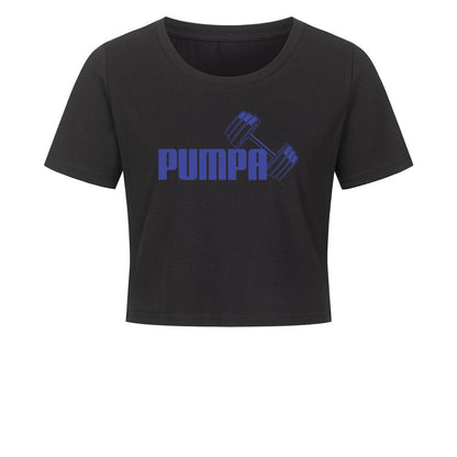 Ladies Cropped Tee in verschiedenen Farben
