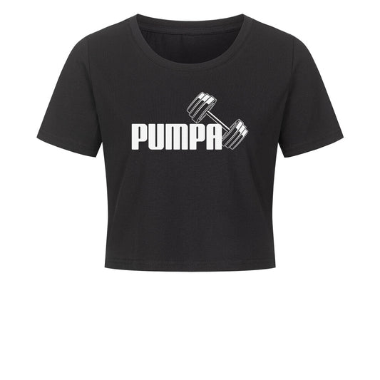 Ladies Cropped Tee in verschiedenen Farben
