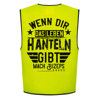 Warnweste in verschiedenen Farben