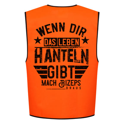 Warnweste in verschiedenen Farben