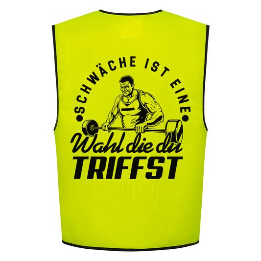 Warnweste in verschiedenen Farben