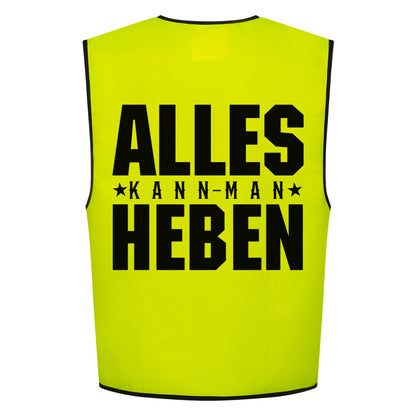 Warnweste in verschiedenen Farben