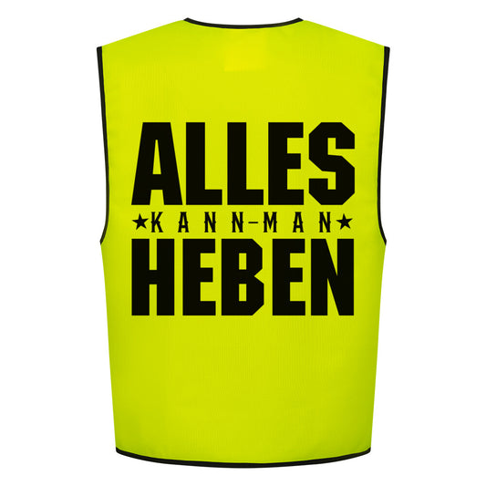 Warnweste in verschiedenen Farben