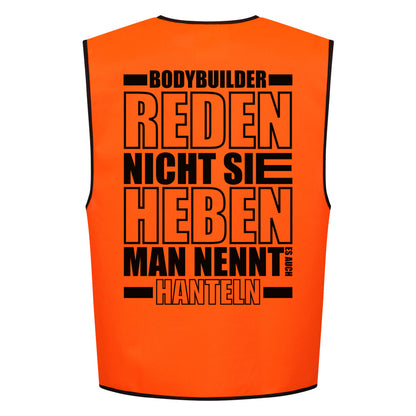 Warnweste in verschiedenen Farben