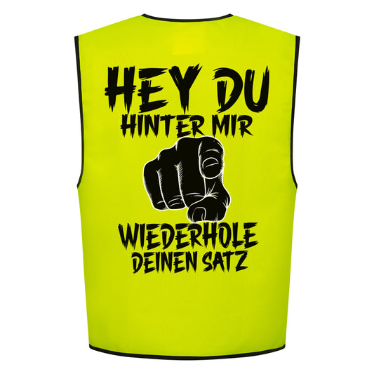Warnweste in verschiedenen Farben