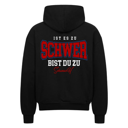 VACANCY Oversized Zipper Hoodie