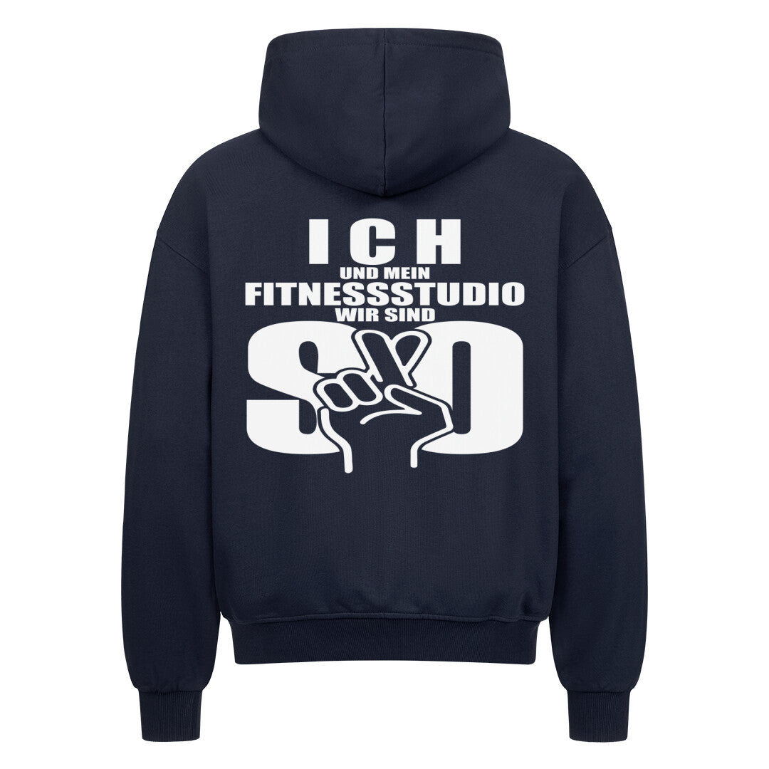 VACANCY Oversized Zipper Hoodie