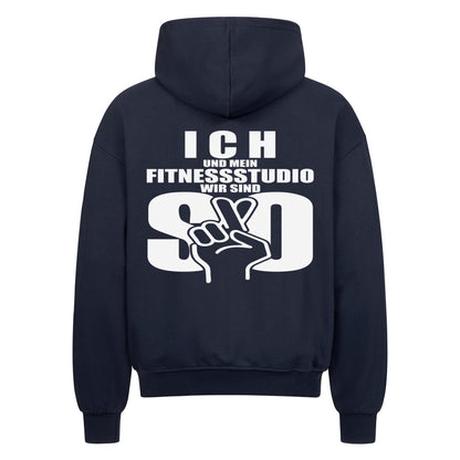 VACANCY Oversized Zipper Hoodie