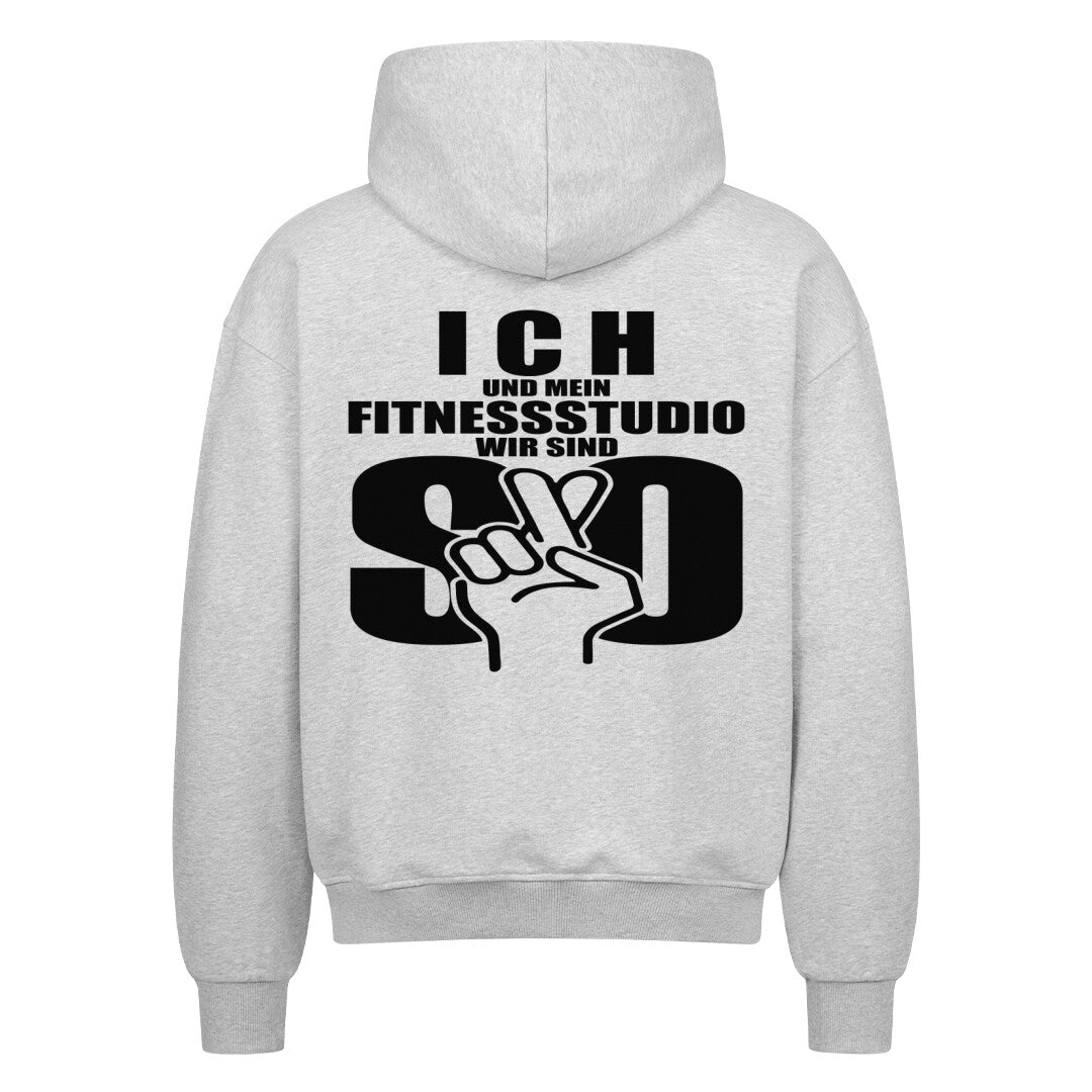 VACANCY Oversized Zipper Hoodie