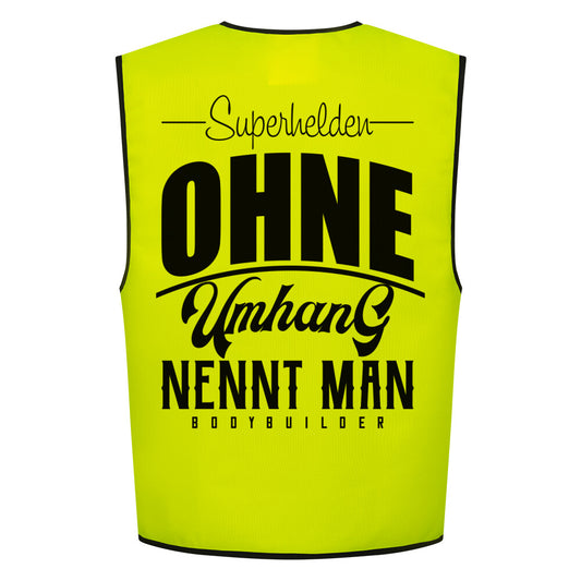 Warnweste in verschiedenen Farben