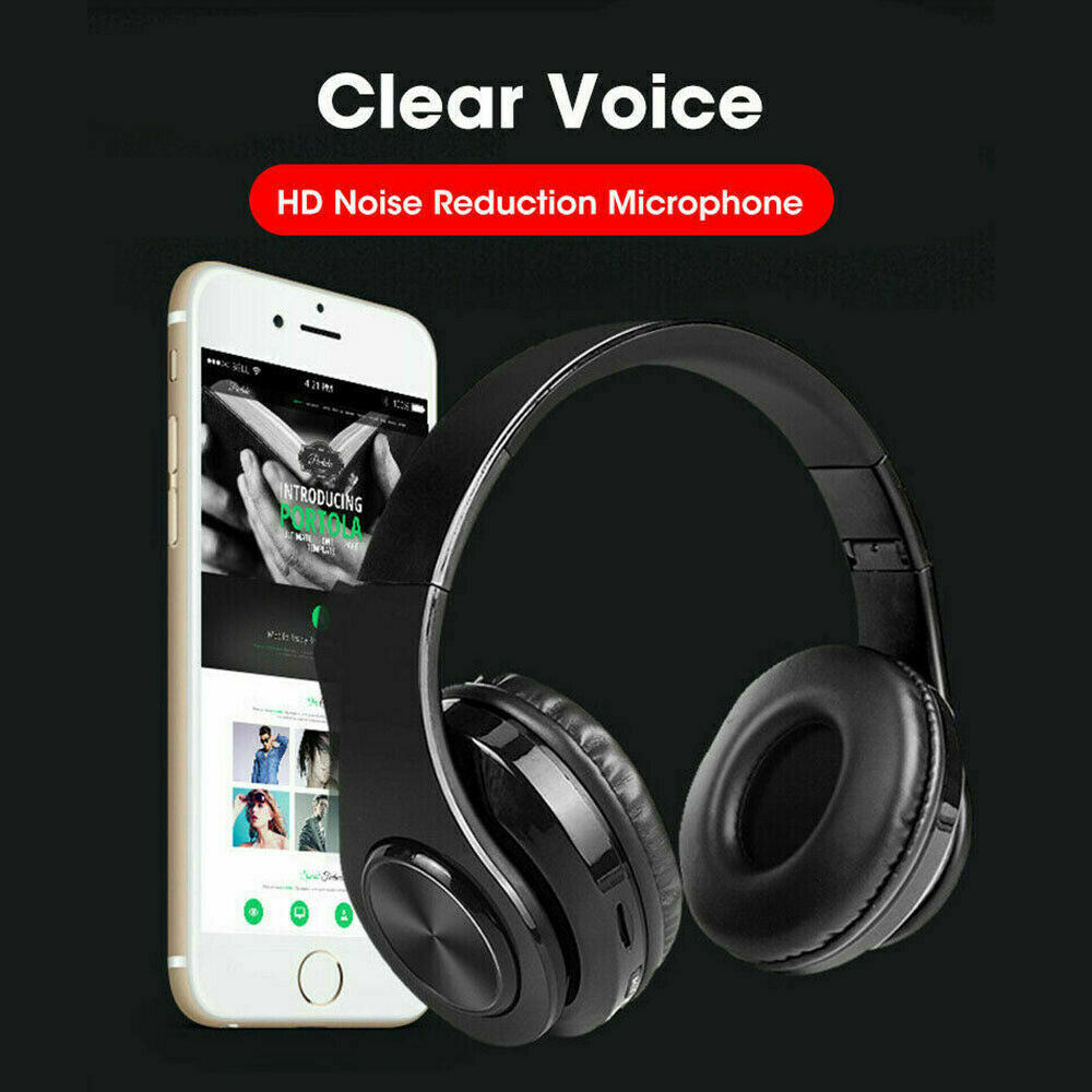 Over-Ear-Kopfhörer Bluetooth kabellos faltbar mit LED-Leuchten