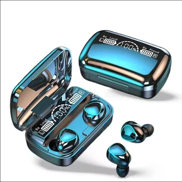 M10 Kabellose Bluetooth-Kopfhörer – Wasserdichte Sport-Earbuds für Huawei, iPhone, OPPO, Xiaomi – TWS-Musik-Headset