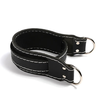 Bandage Knöchelbandage Fußschlaufen Kabelzug gepolstert mit Knöchelriemen